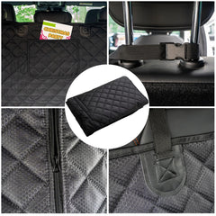HNCPSY SUV cargo liner water-resistant fabric resists dirt.