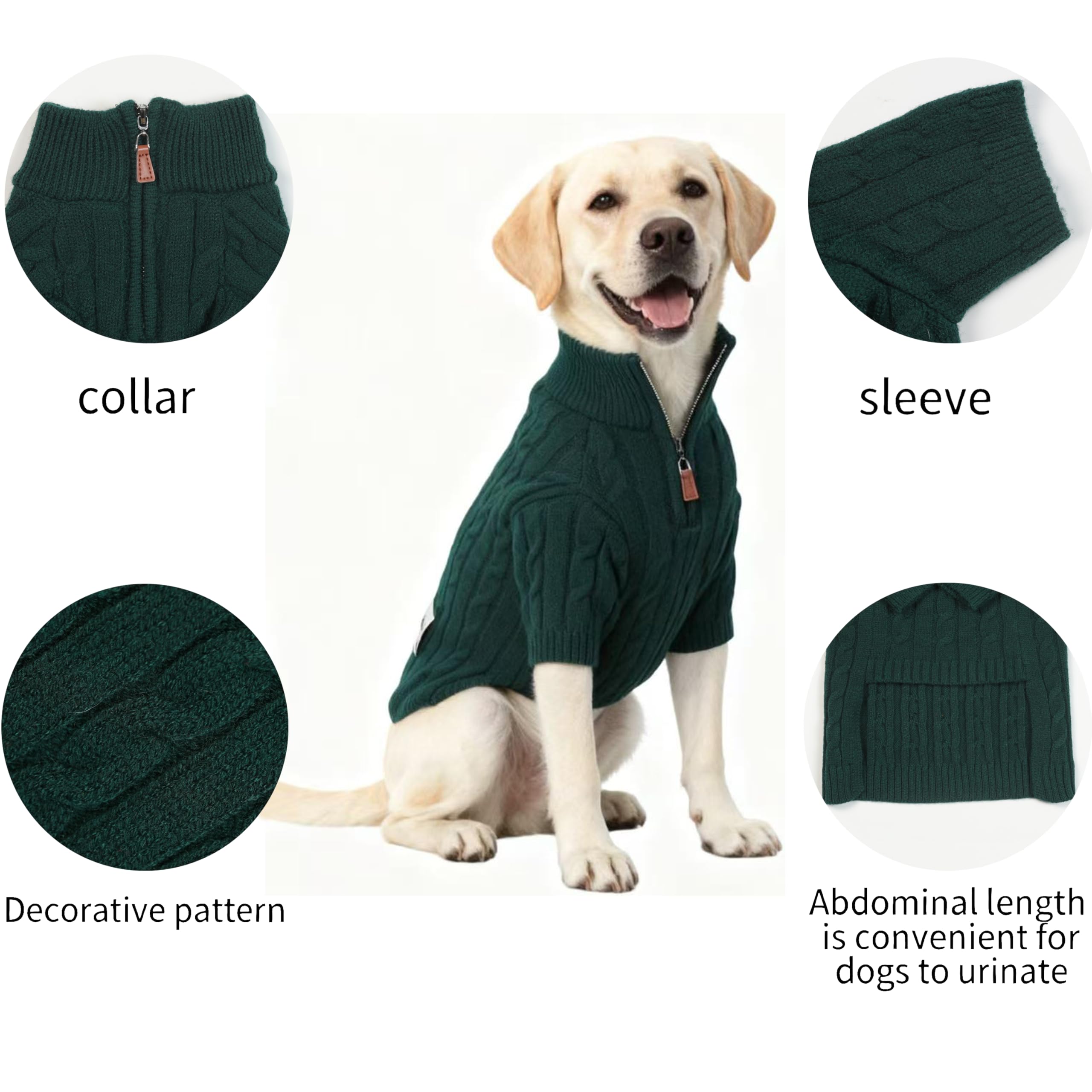Hó Pêng-iú apricot dog sweater – apricot-color warmth for cozy outings