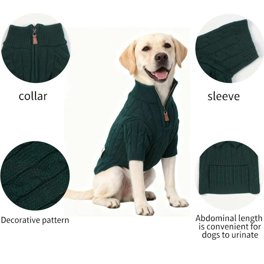 Hó Pêng-iú apricot dog sweater – apricot-color warmth for cozy outings