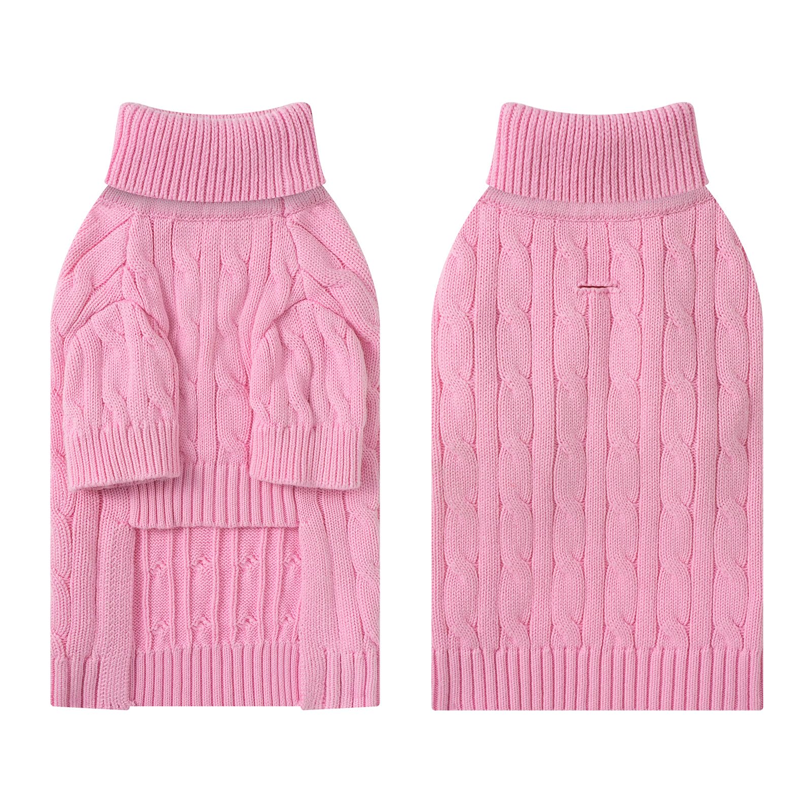 Hó Pêng-iú dog sweater belly-cut enables easy potty breaks outdoors.