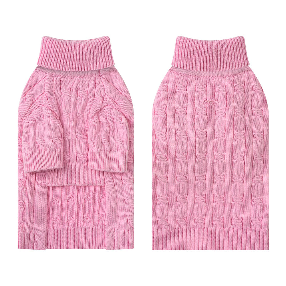 Hó Pêng-iú dog sweater belly-cut enables easy potty breaks outdoors.