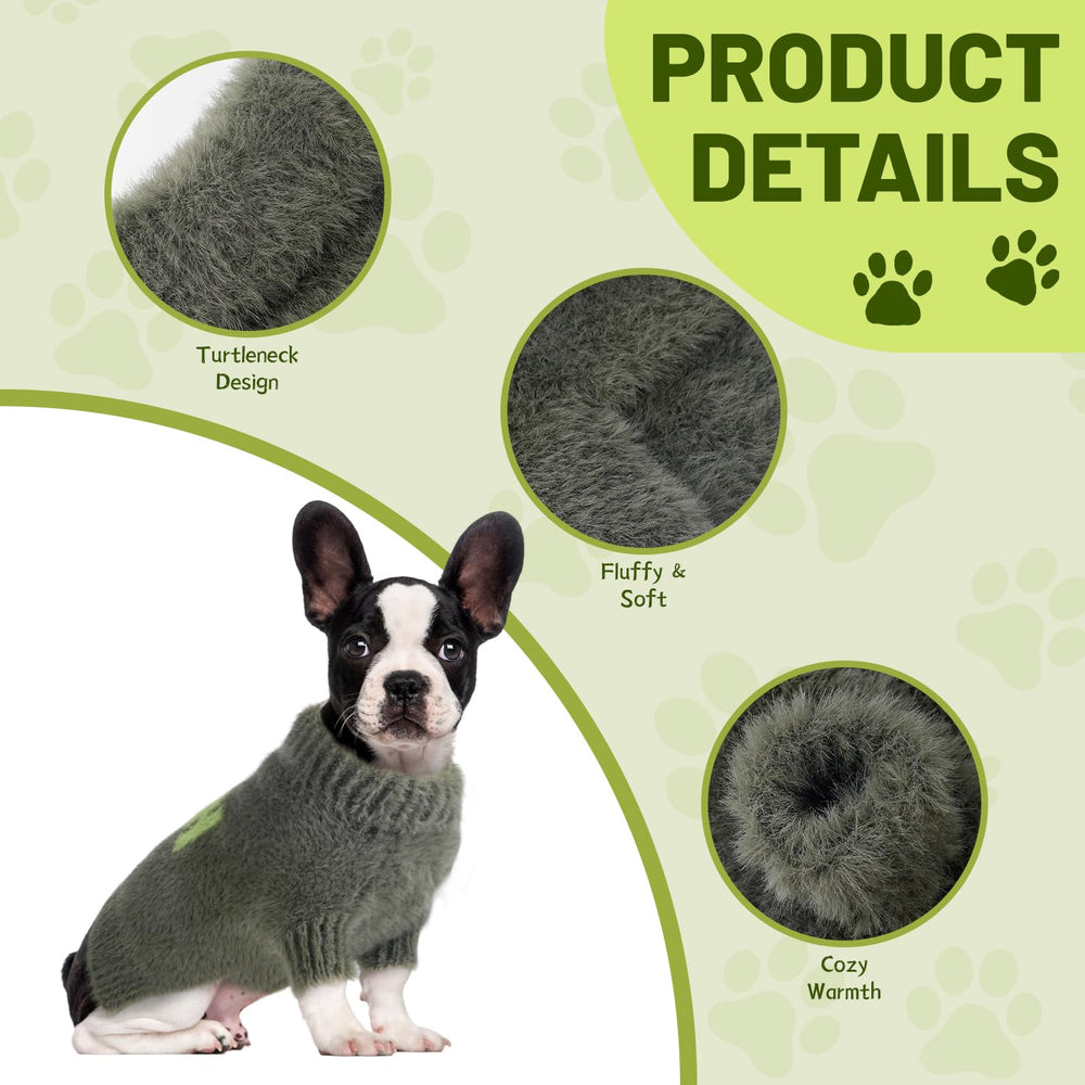 Hó Pêng-iú ho-peng-iu easy-on-pullover-dog-sweater snug fit for quick dressing.