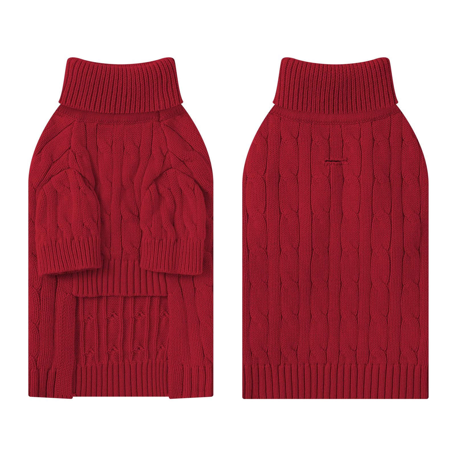 Hó Pêng-iú knit texture close-up in red highlights soft fabric and breathable comfort