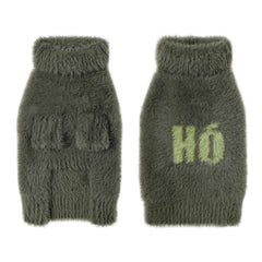 Hó Pêng-iú pullover fit with stretchy furry fabric enables easy on/off