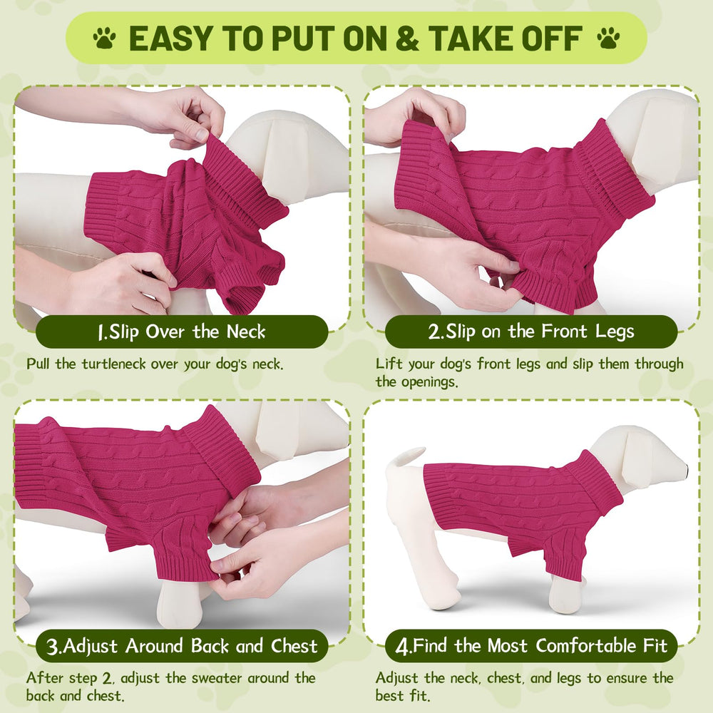 Hó Pêng-iú pullover style provides easy on/off for small dogs