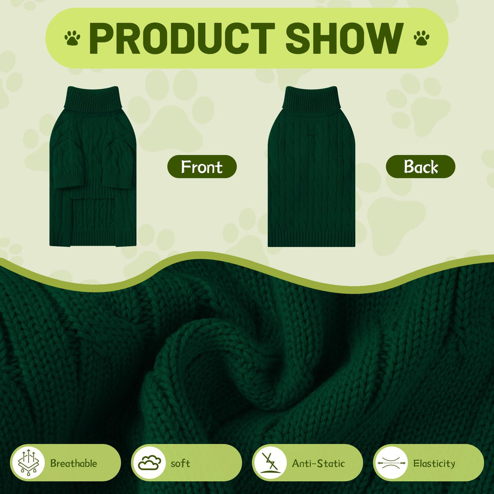 Hó Pêng-iú stretchy-knit fit demonstrates easy pullover wear for various breeds