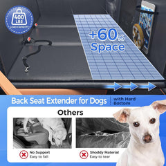 HOB4U waterproof PU leather cover protects seats during car trips