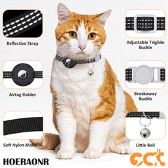 Hoeraonr AirTag-elastic-case secures AirTag during playful adventures