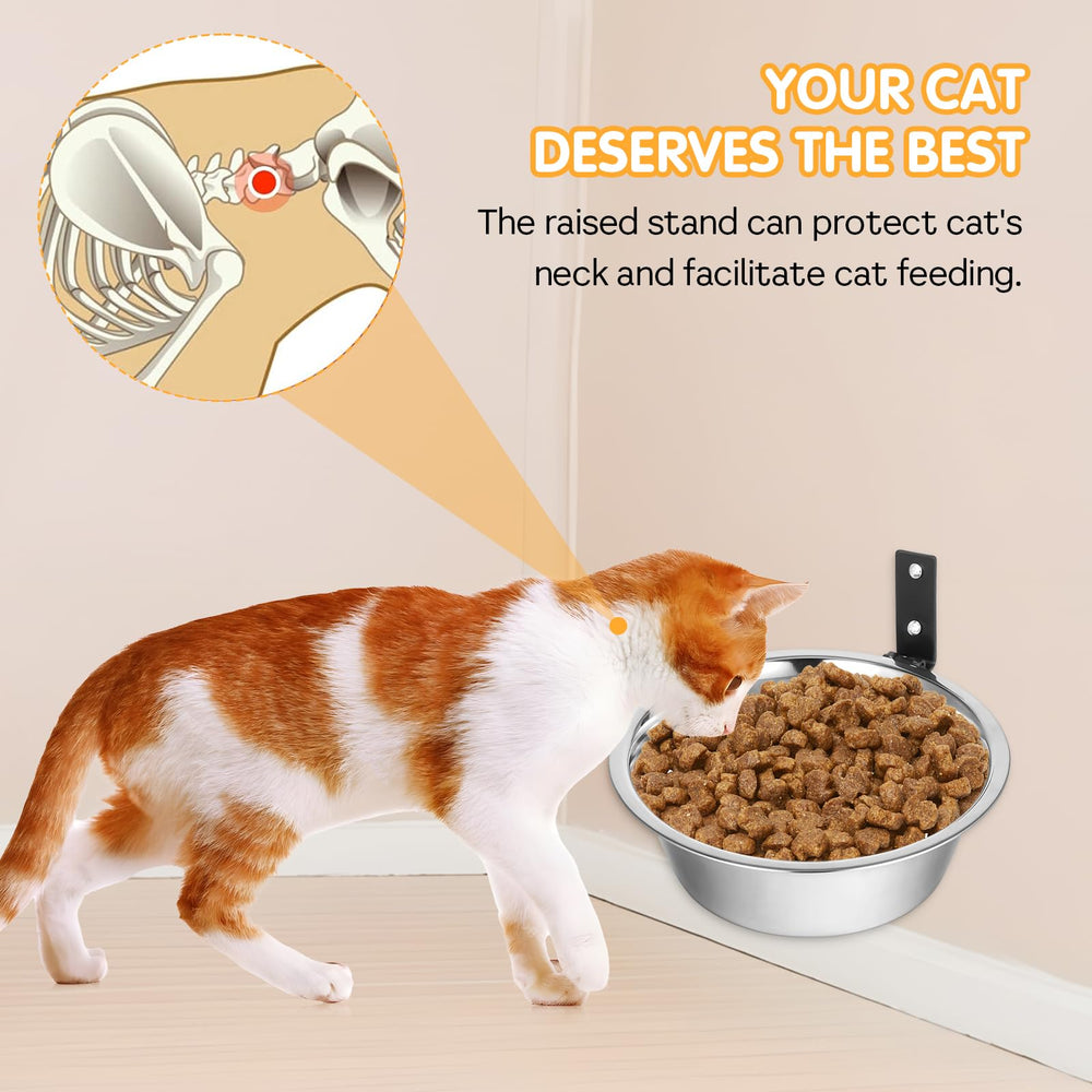 HOFURME durable wall-mounted stand for indoor or outdoor use.
