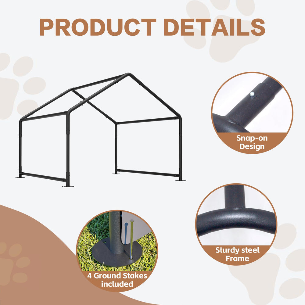 Hohuqeri shade shelter mesh-windows provide fresh air and cooling breeze