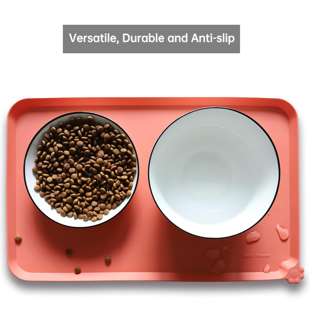 Hoki Found color options enhance kitchens while keeping feeding areas tidy