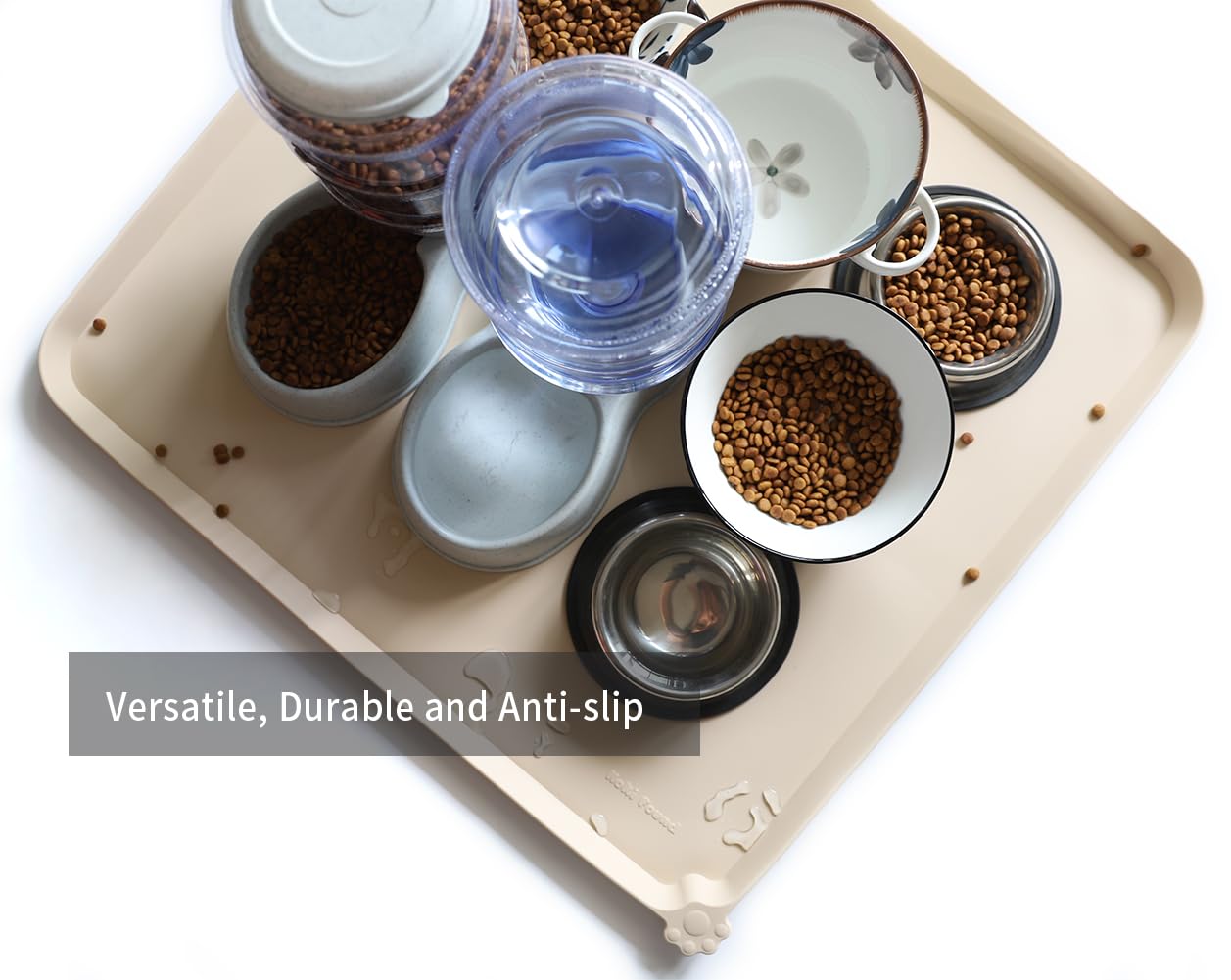 Hoki Found dishwasher-safe mat dries quickly for daily reuse