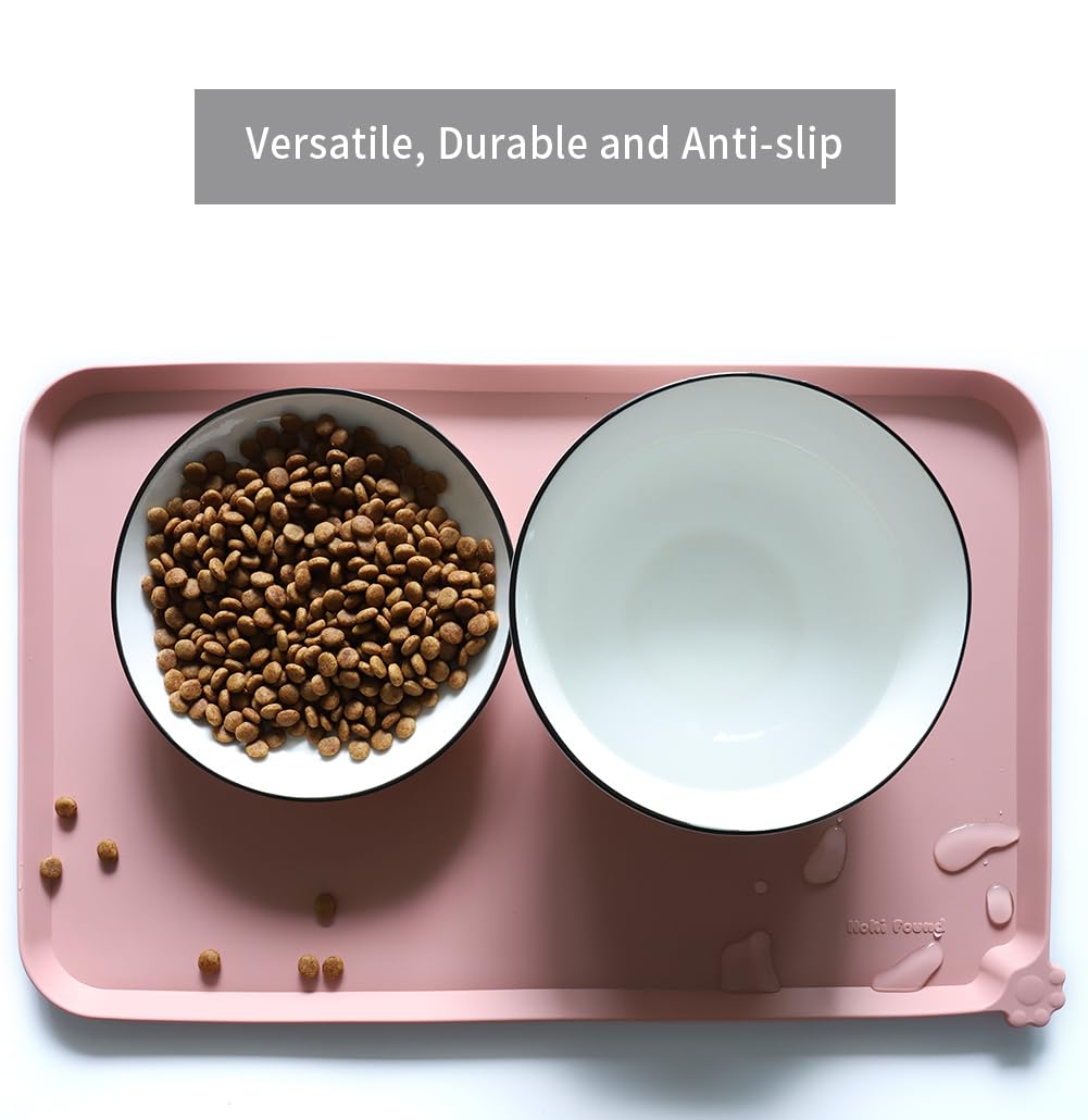 Hoki Found dog cat meal on tray highlights organized feeding in home