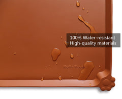 Hoki Found L silicone non-slip mat care closeup showing dishwasher-safe durability