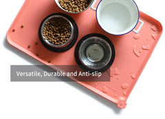 Hoki Found dishwasher-safe silicone mat ready for quick cleanup