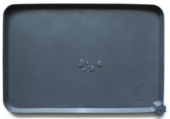 Hoki Found large silicone pet feeding tray 24x16 keeps floors clean during meals