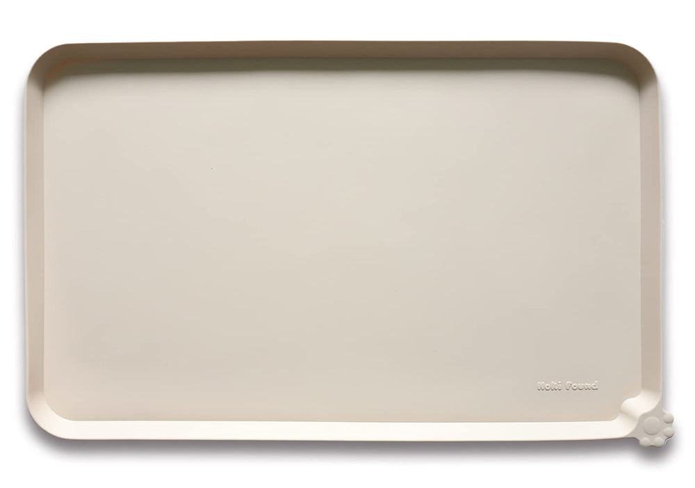 Hoki Found silicone feeding tray close-up highlights non-toxic material and easy cleanup.