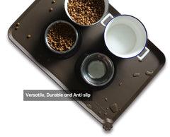 Hoki Found silicone mat is dishwasher-safe and travel-friendly for pets