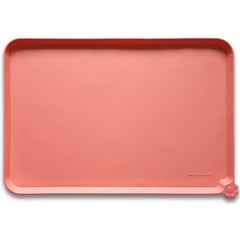 Hoki Found large silicone pet feeding mat with non-slip surface for mess-free meals
