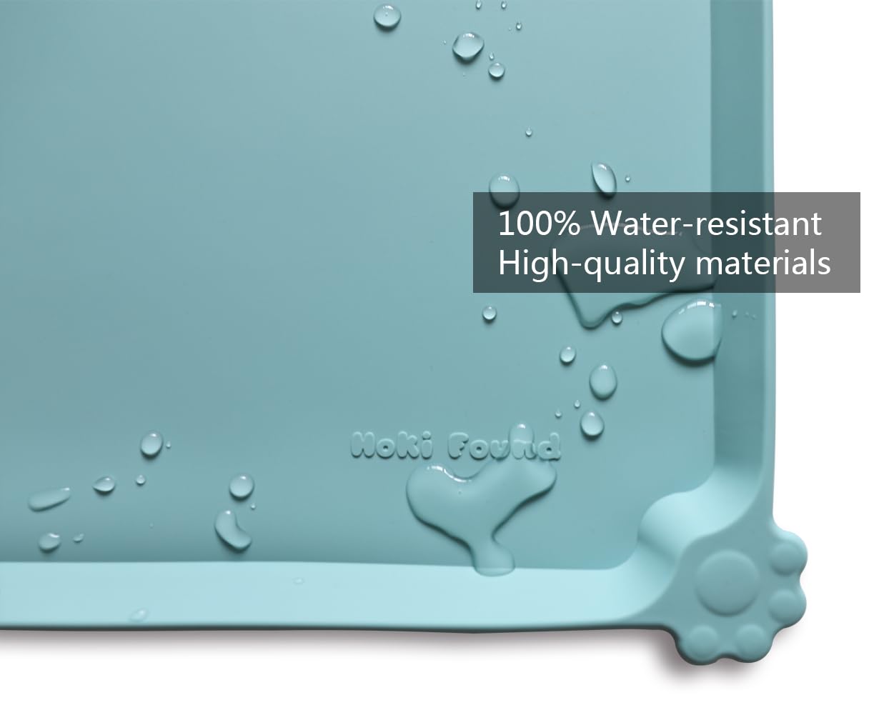Hoki Found mat on carpet image shows waterproof design protecting floors