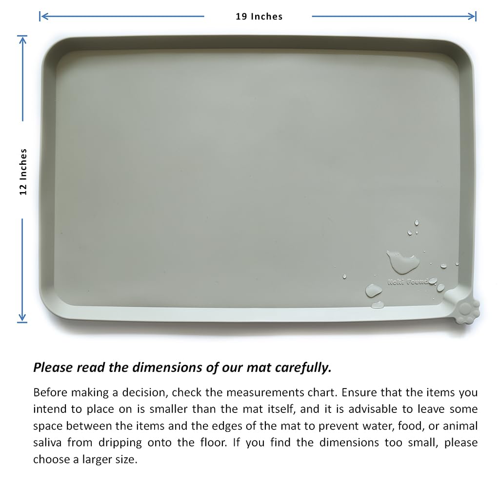 Hoki Found dishwasher-safe silicone mat for quick cleaning after meals.