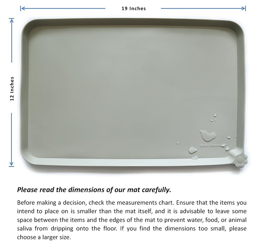 Hoki Found dishwasher-safe silicone mat for quick cleaning after meals.