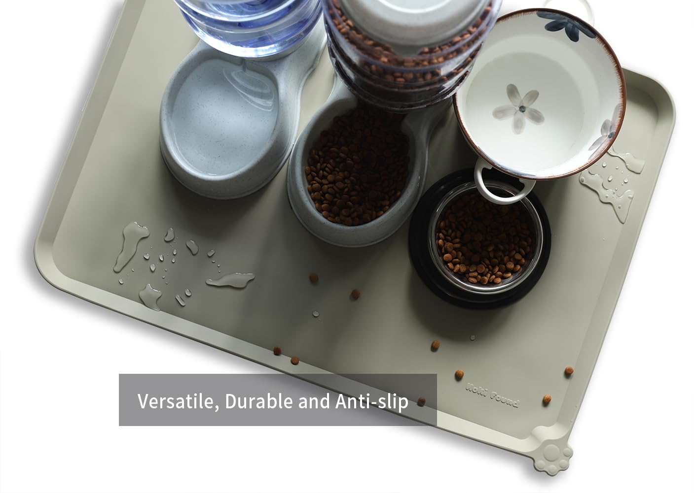Hoki Found mat is dishwasher safe for quick cleaning.