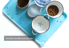 Hoki Found Arctic mat ideal for multi-pet households and carpet protection