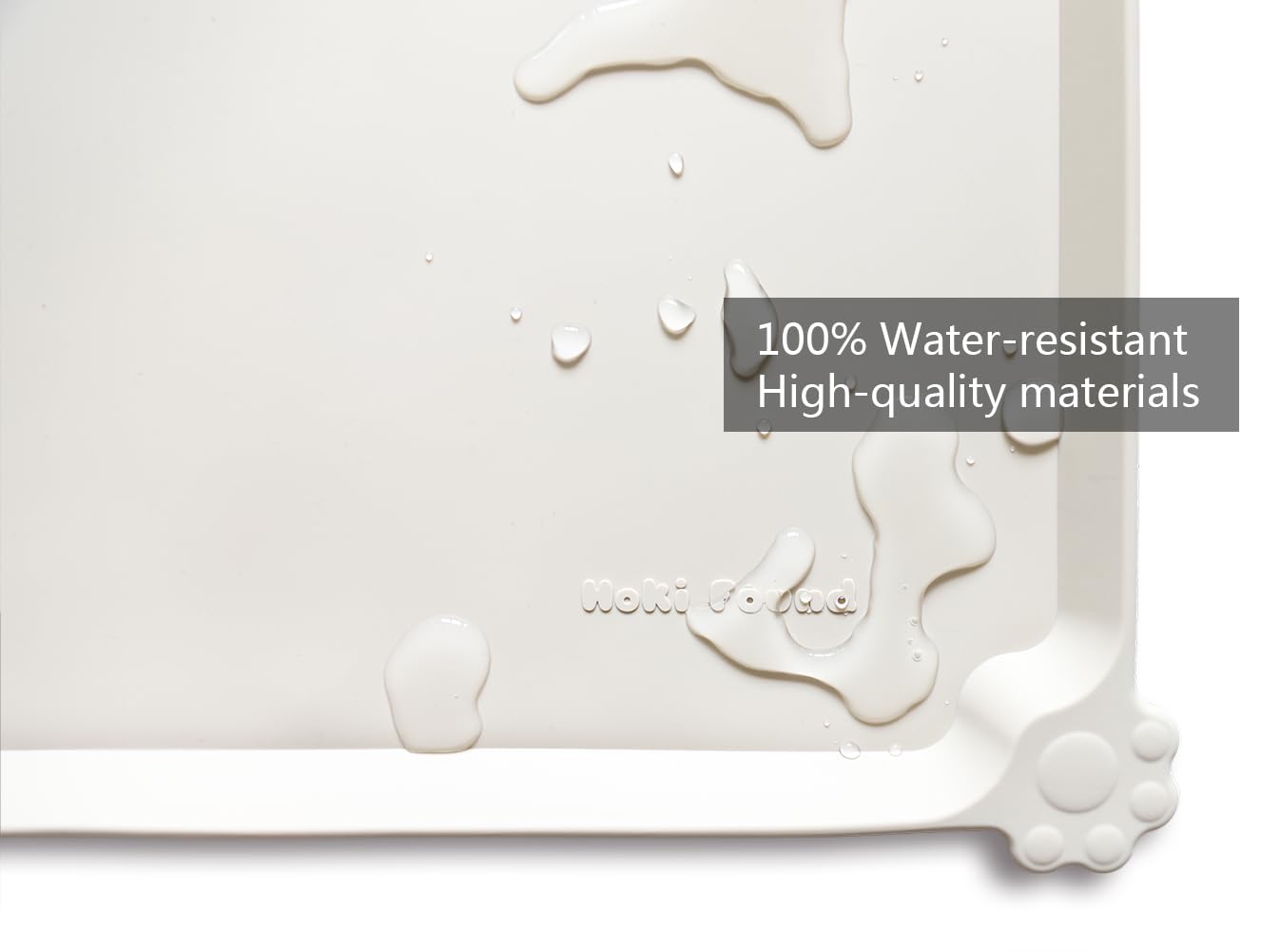 Hoki Found XX-Large silicone mat is dishwasher safe and quick to dry for busy homes.