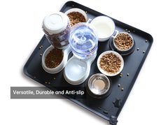 Hoki Found silicone mat is dishwasher-safe for quick cleanup.