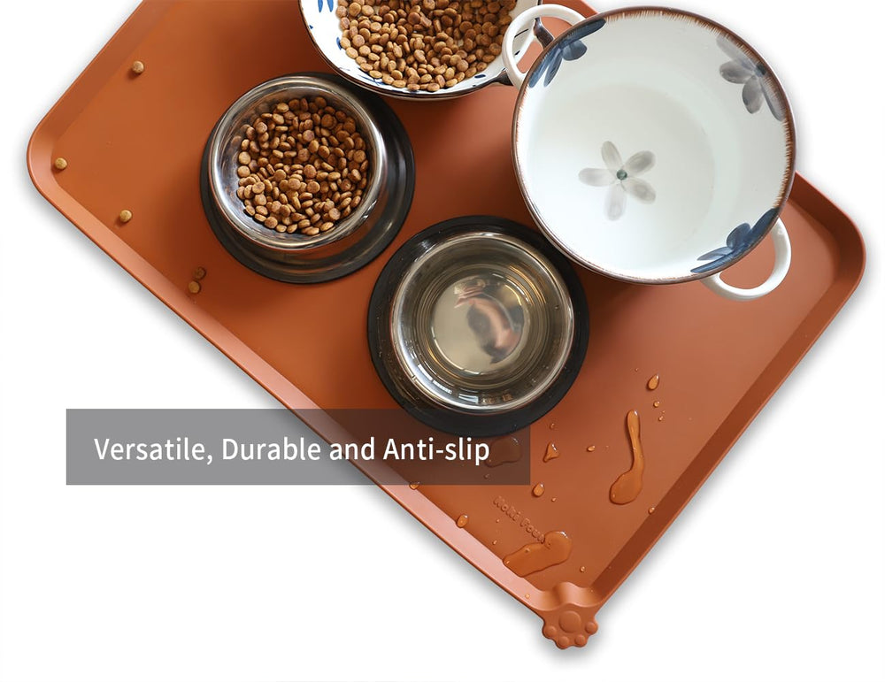 Hoki Found caramel close-up texture shows high-quality silicone and durable edge.