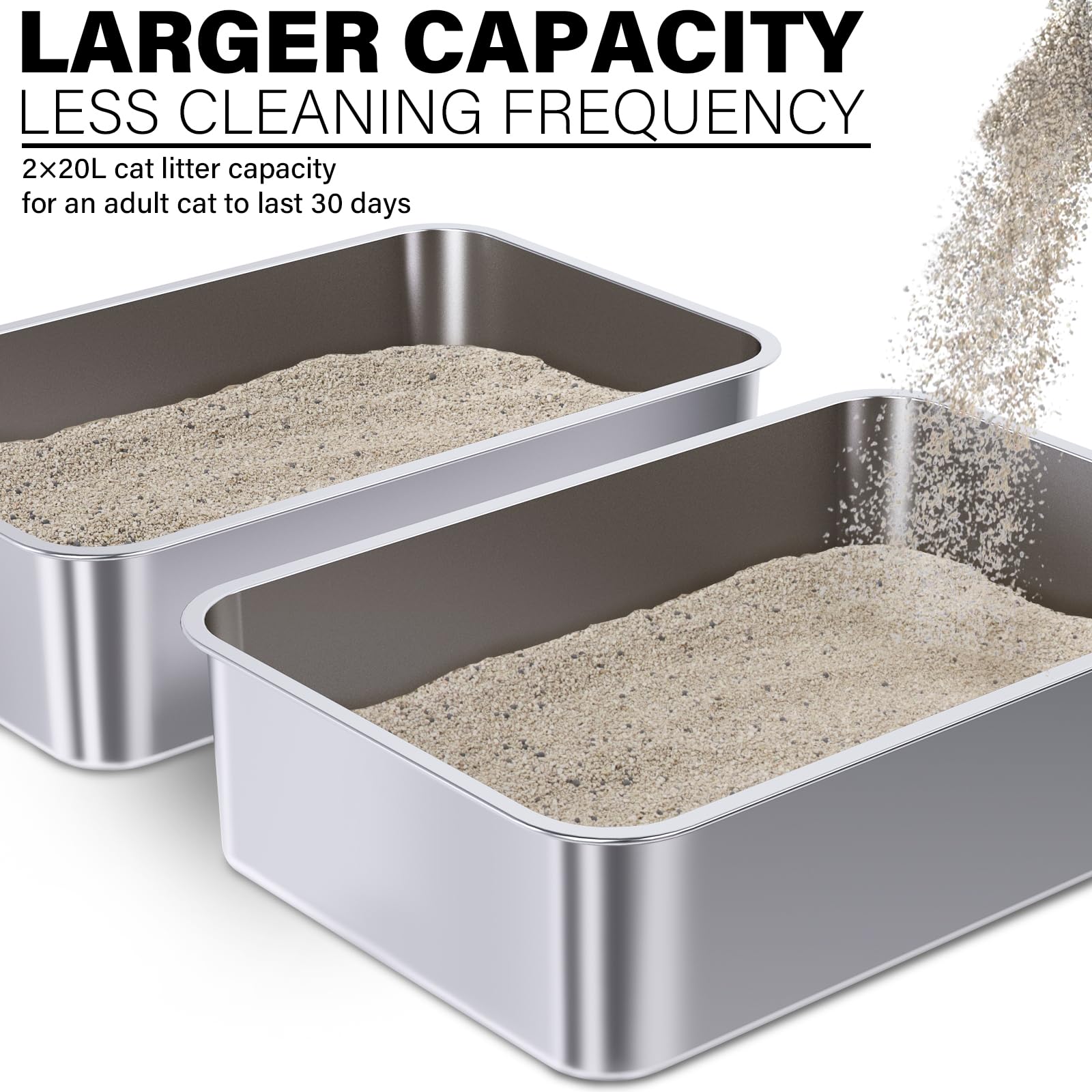 Holintan rounded corners ensure safe handling for pets and owners.