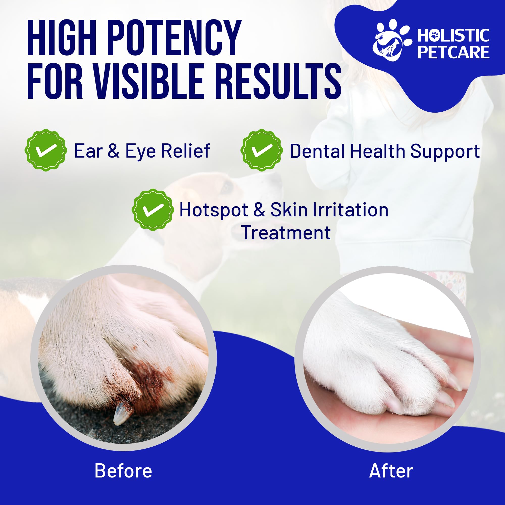 Holistic Pet Care Colloidal Silver Spray targets wound areas with controlled application.