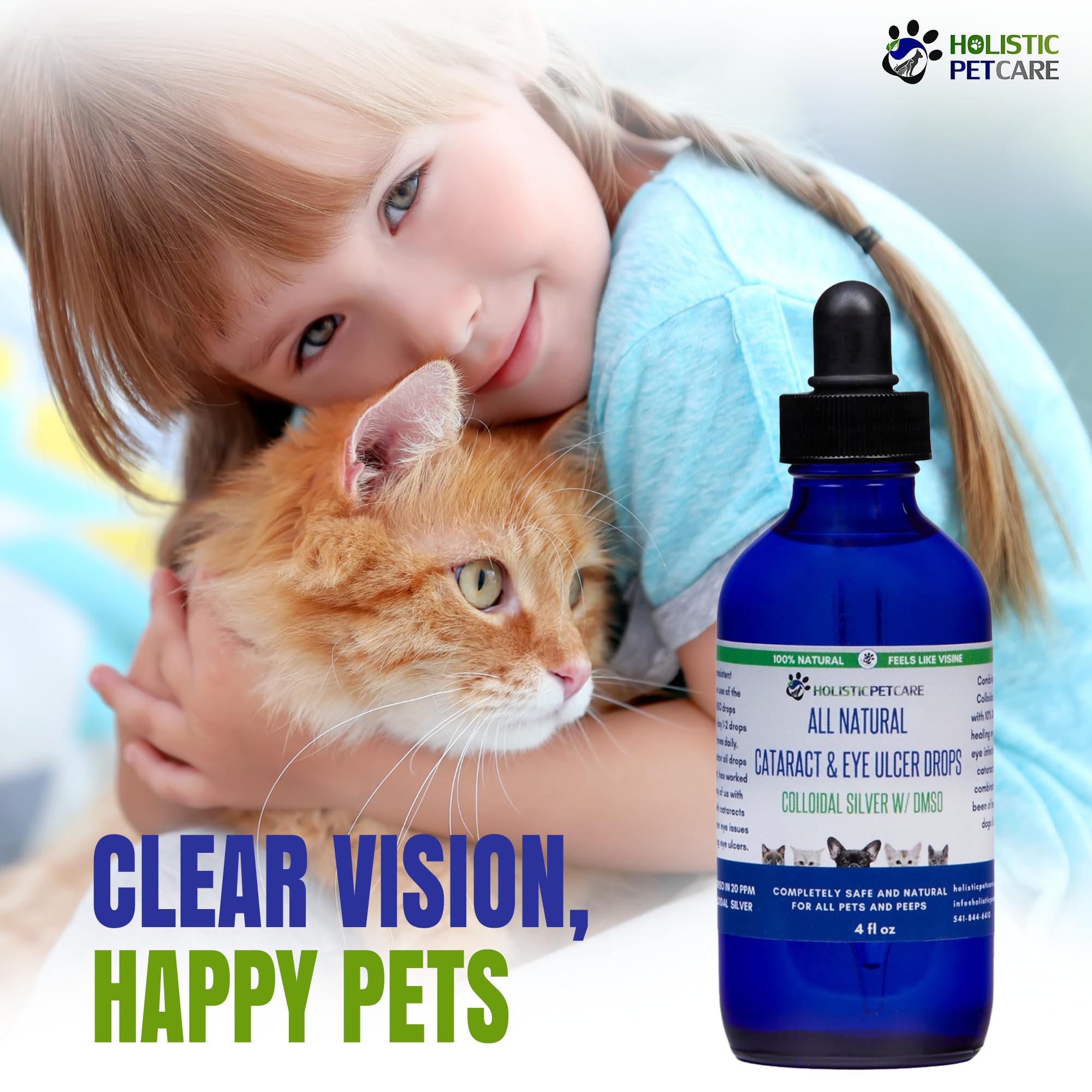 HOLISTIC PET CARE packaging box showing all-natural pet health care