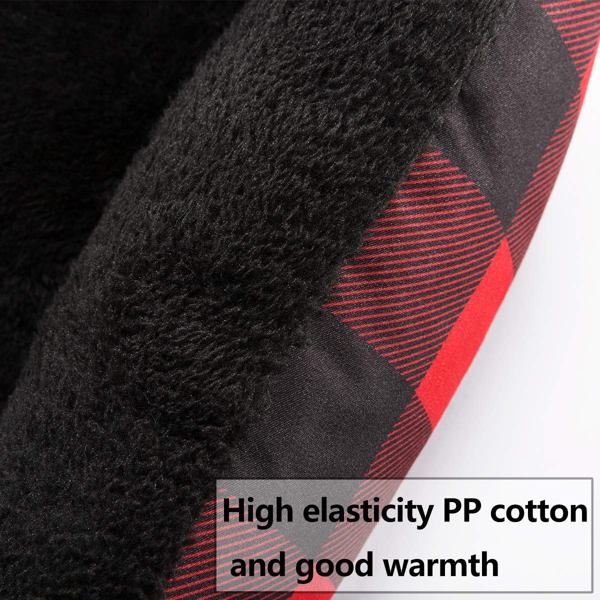 Hollypet raised rim provides head and neck support for comfortable naps.