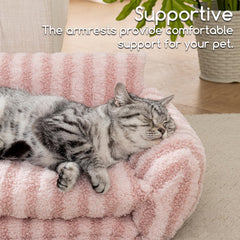Hollypet cat bed detachable PP cotton cushion enables easy cleaning and versatile use