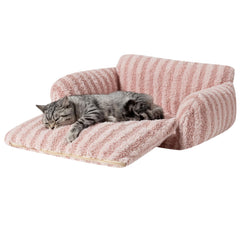 Hollypet cat bed double-layer cushion design shows two-layer comfort for pets