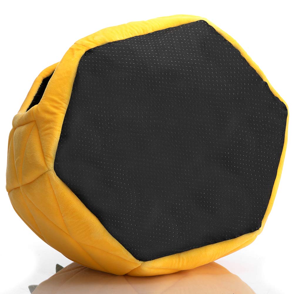 Hollypet Cozy Pineapple Bed 15x15x14 inch size fits small pets.