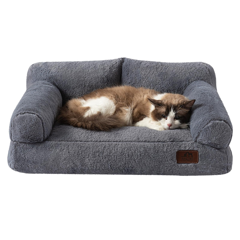 Hollypet pet couch removable cover shows easy-clean feature for quick maintenance.