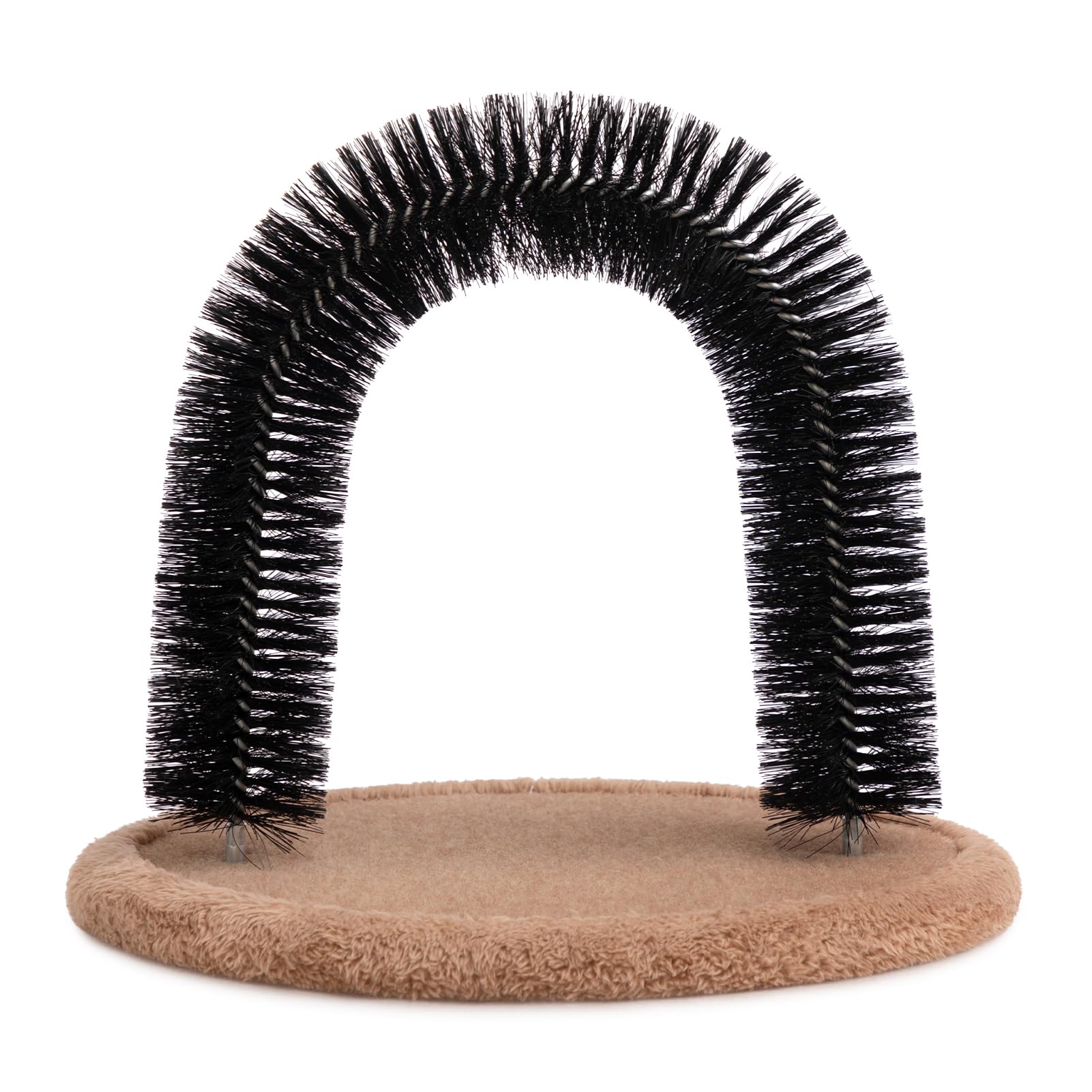 Hollypet self grooming arch brush used for back grooming and fur brushing.