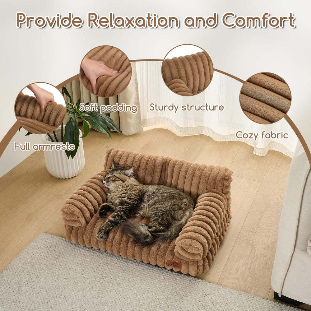 Hollypet vacuum-packed bed expands into fluffy cozy nest after unboxing