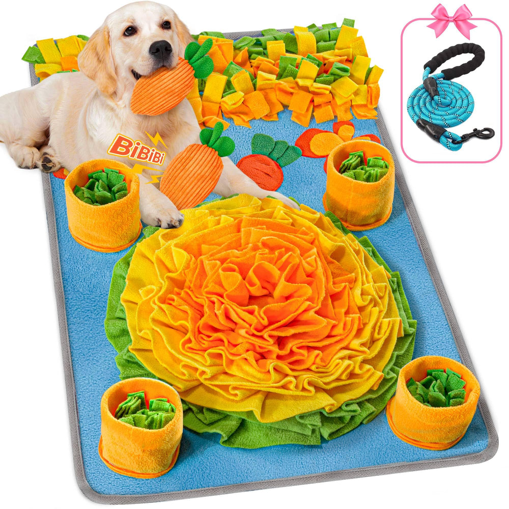 HOMAGICO Snuffle Mat in use for interactive nosework and enrichment.
