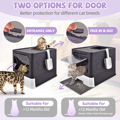 Homagico two-way-entry-doors demonstrate flexible entry and protection.