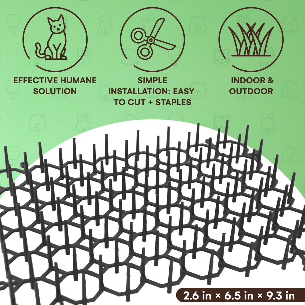 Homarden Cat Repellent Mat on furniture protects surfaces from cat scratching