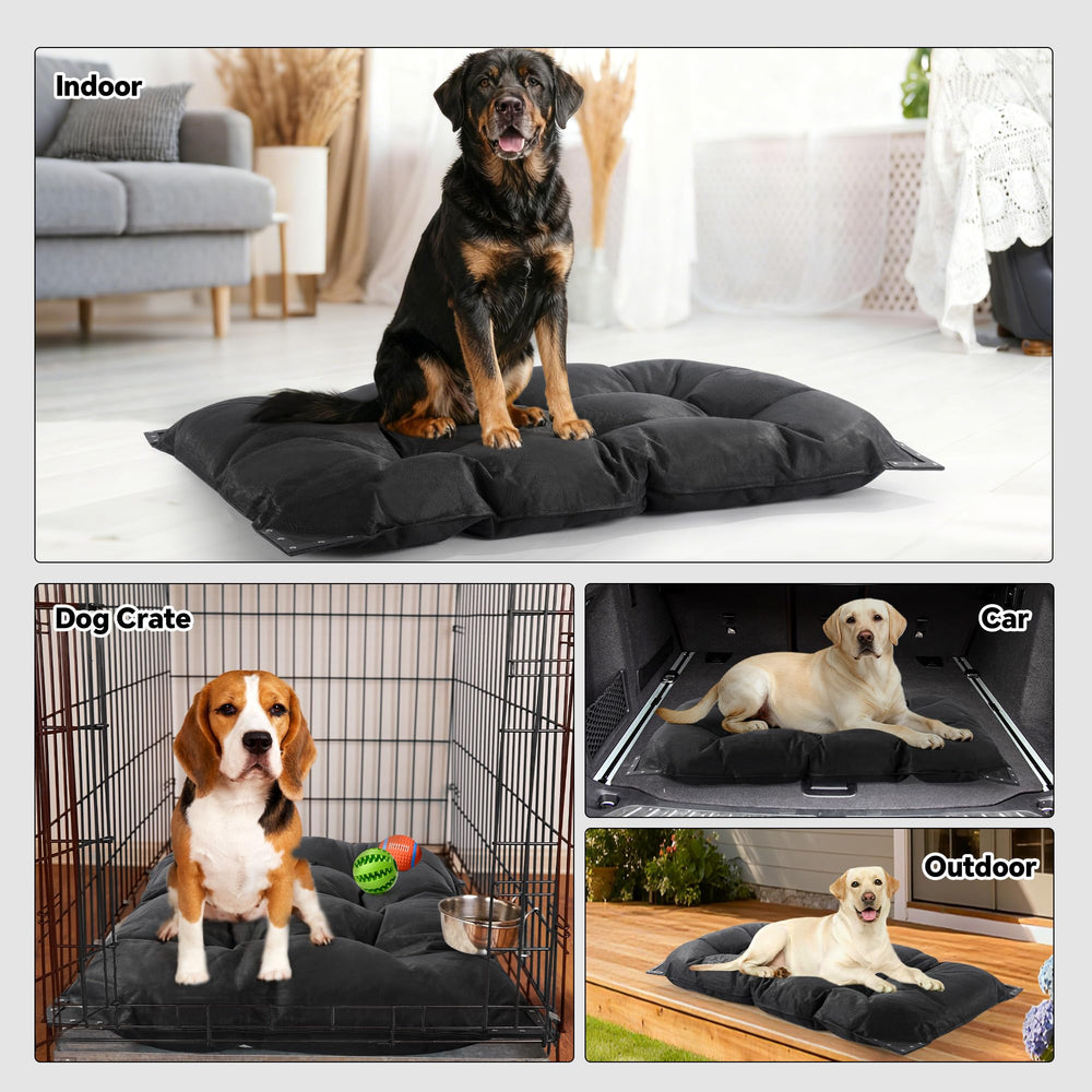 HOMBYS chew-proof bed indestructible usage for long-lasting kennel comfort.