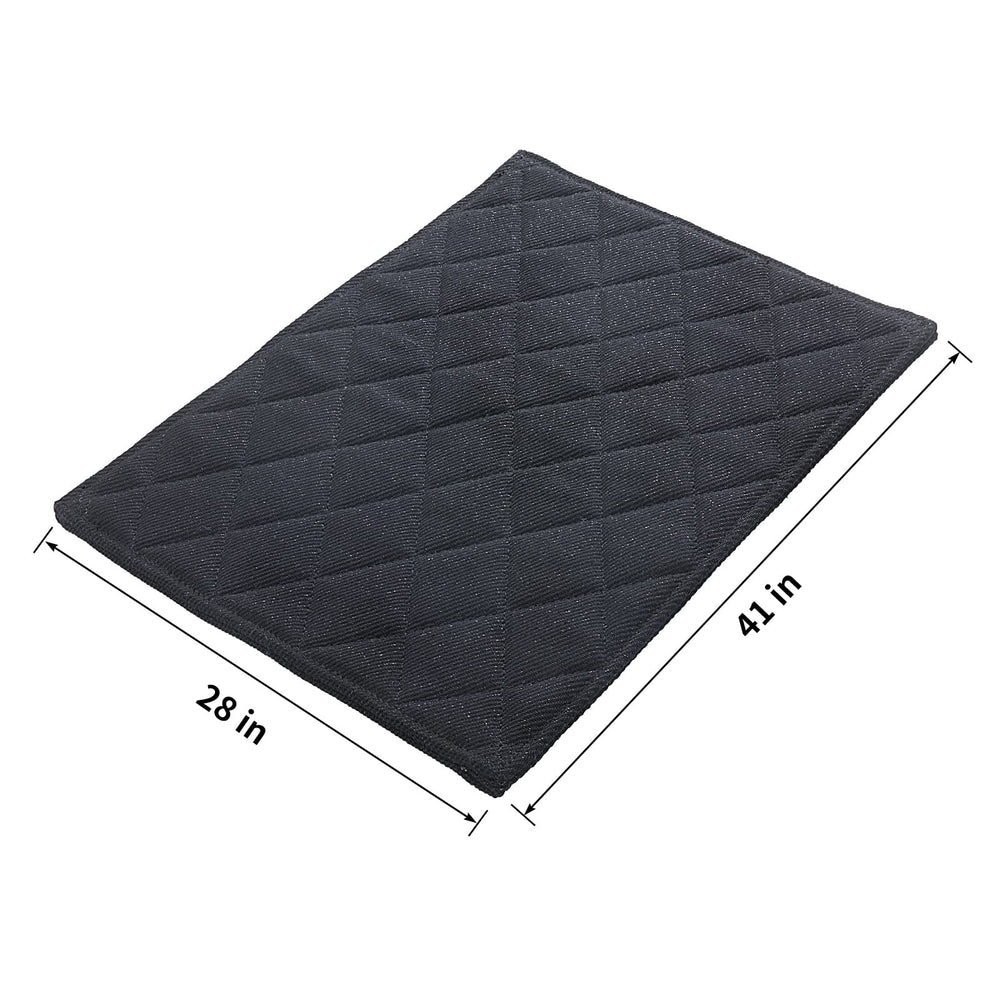 HOMBYS chew-proof dog crate pad easy-care design for machine washing.