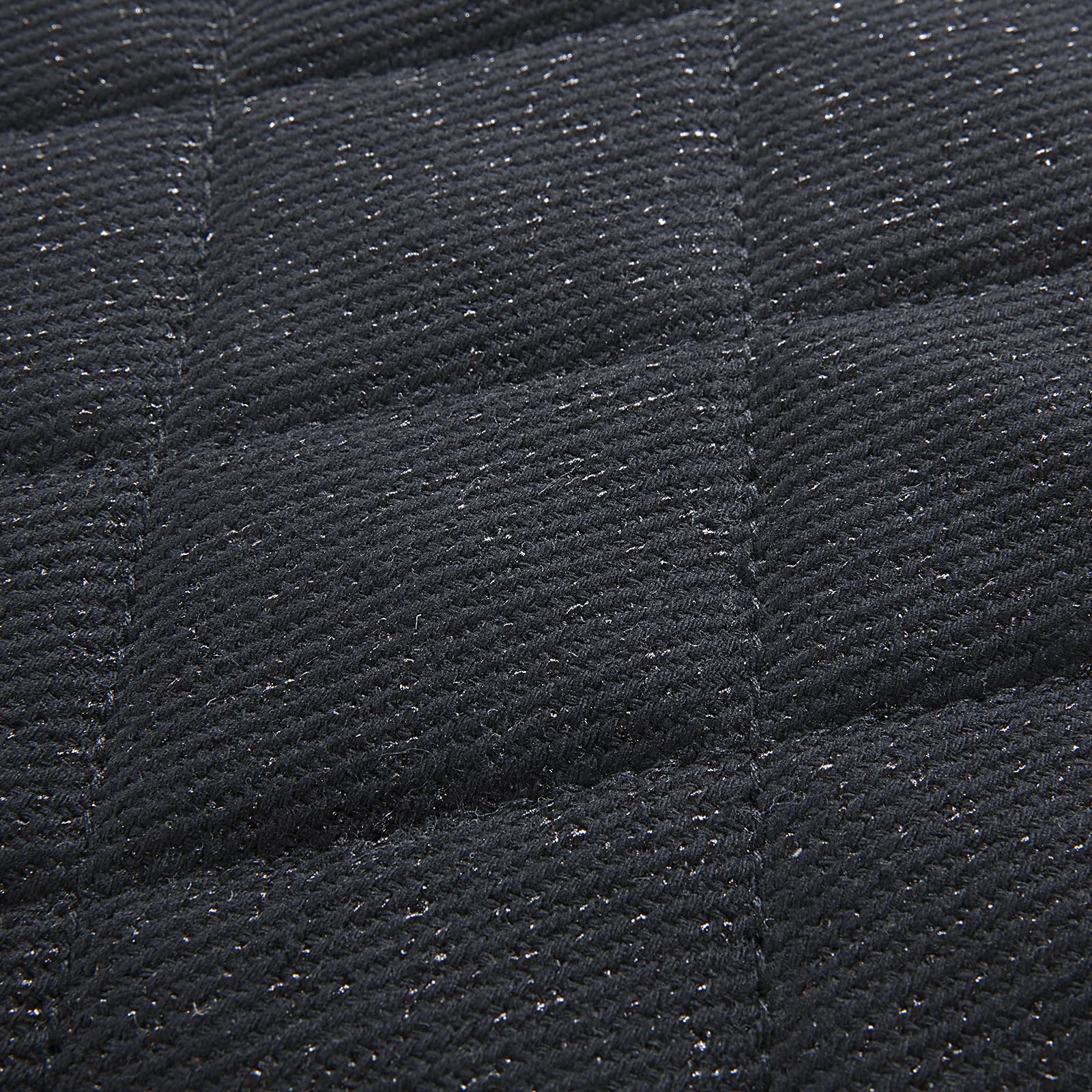 HOMBYS chew-proof dog crate pad reinforced stitching detail without seams.