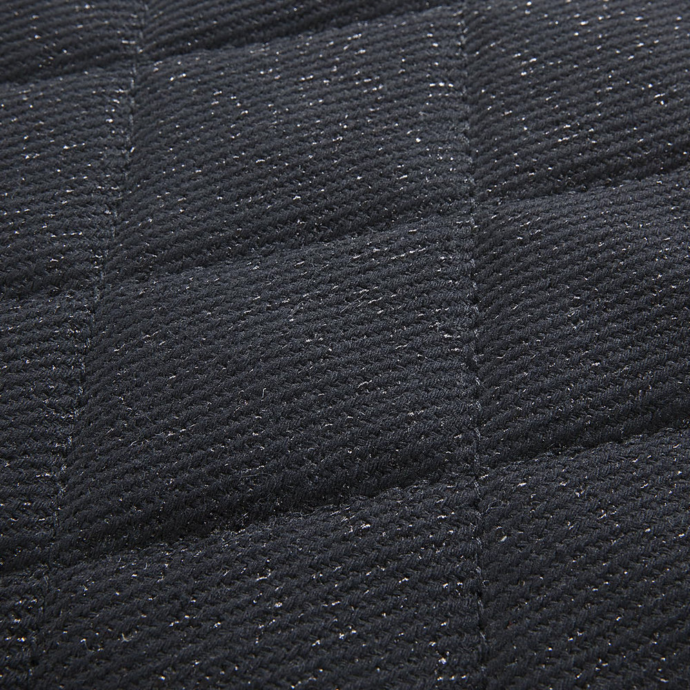 HOMBYS chew-proof dog crate pad reinforced stitching detail without seams.