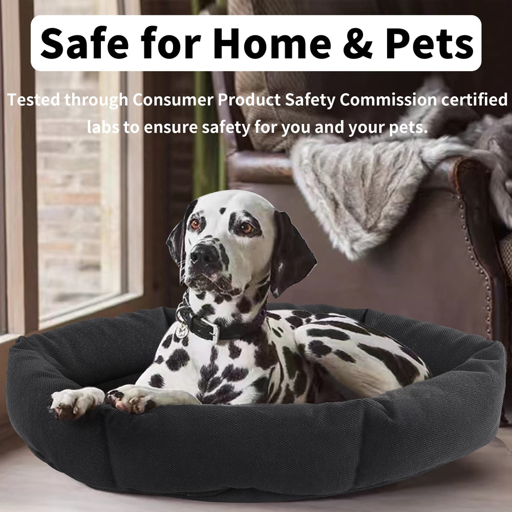 HOMBYS indestructible bed machine washable feature for easy cleaning.