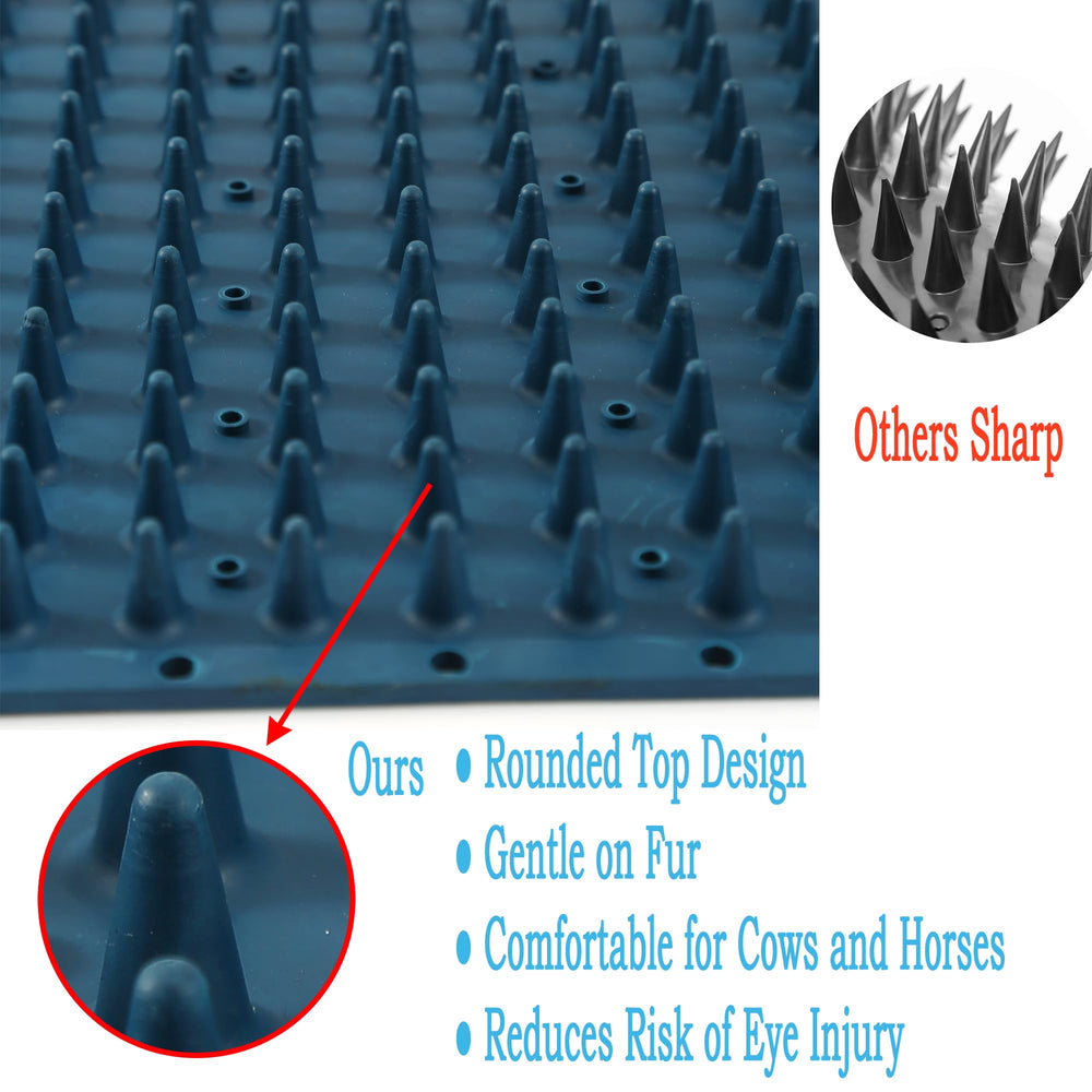 homcare scratching pad with screw holes for secure barn installation